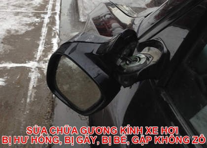 Sửa chữa gương kính xe hơi ô tô ở bình tân